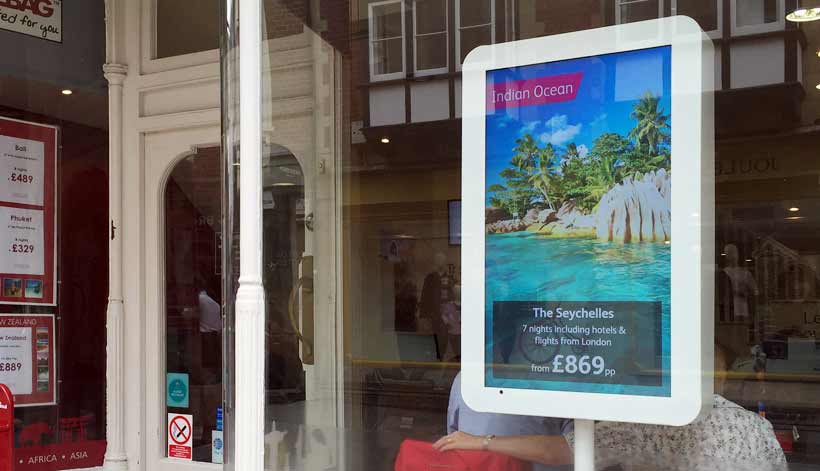 Our Window Display Kiosk